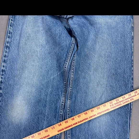 Vintage Orange Tab Levis 550 34x32 (Tag 36x34) - Picture 10 of 16